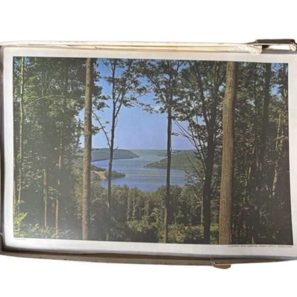 4-H Kinzua Country Placemats Kinzua State Park Pennsylvania Set Of 6 - Picture 4 of 9